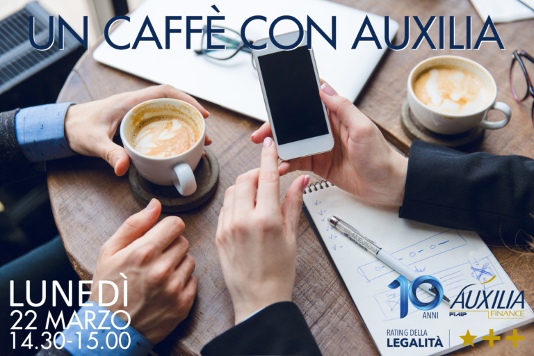 Scopri di più sull'articolo BOLOGNA – 22/03/2021 | Un Caffè con Auxilia