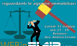 WEBinFIAIP PARMA – 31/05/2021 | Le cause legali più frequenti riguardanti le agenzie immobiliari