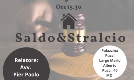 MODENA – 10/06/2022 | Aste Immobiliari: Pratica del Saldo&Stralcio