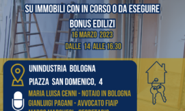 BOLOGNA – 16/03/2023 | Aspetti pratici della compravendita su immobili con in corso o da eseguire bonus edilizi