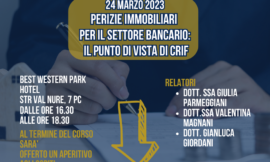 PIACENZA – 24/03/2023 | Le perizie immobiliari per il settore bancario: il punto di vista di Crif