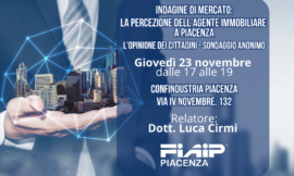 PIACENZA – 23/11/2023 | Indagine di mercato: la percezione dell’Agente Immobiliare a Piacenza