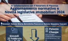 Piacenza – 22/02/2024 | Aggiornamento normativo e novità legislative immobiliari 2024