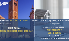 PARMA – 12/04/2024 | La Plusvalenza, Super Bonus e novità