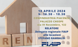 Piacenza – 18/04/2024 | La Locazione: aspetti pratici e operativi